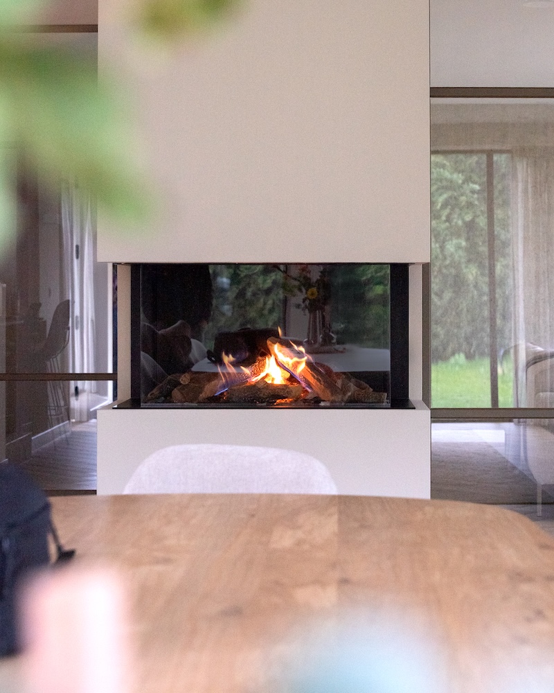 Faber Matrix 800/500 gashaard in warm beige interieur